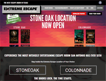 Tablet Screenshot of extremeescape.com